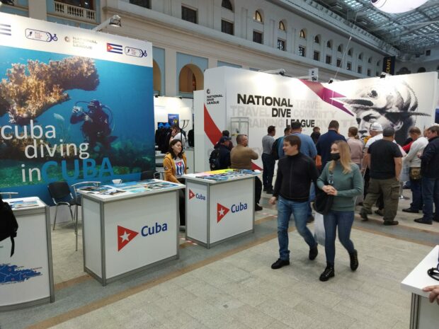 Cuba, destino apreciado en el Moscow Dive Show