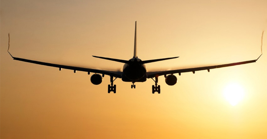 Avión volando
