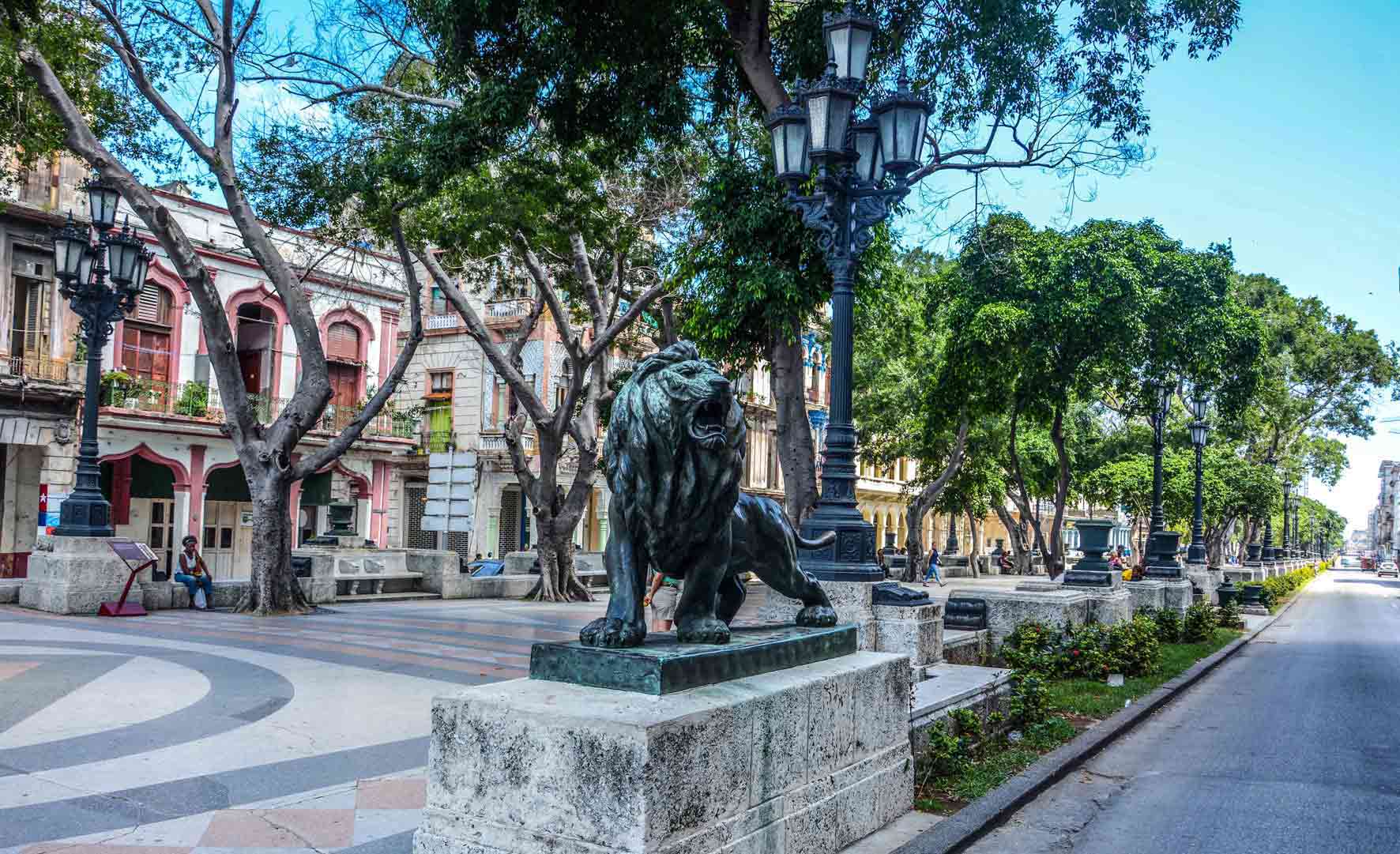 El Prado en La Habana, Cuba