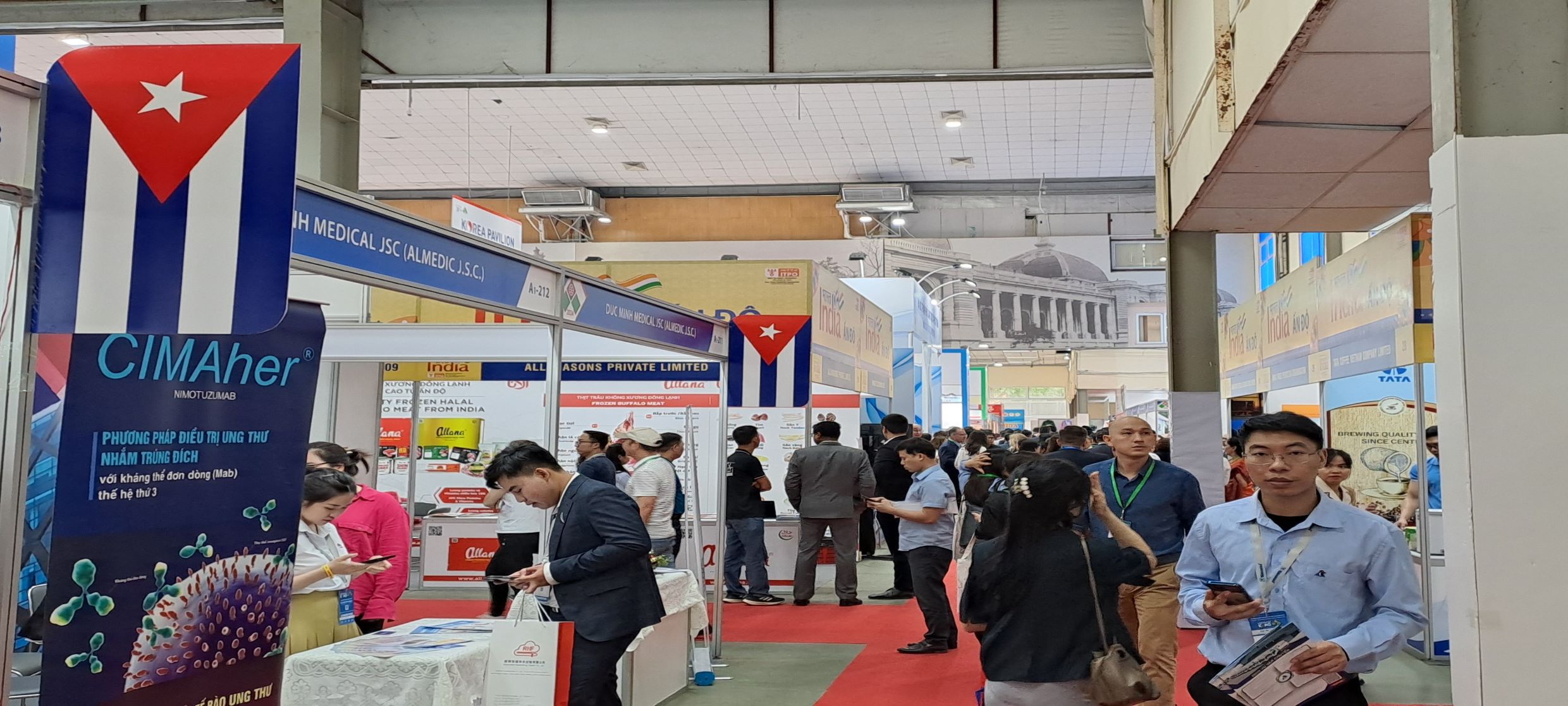 Productos cubanos destacados brillan en la Vietnam Expo 2024