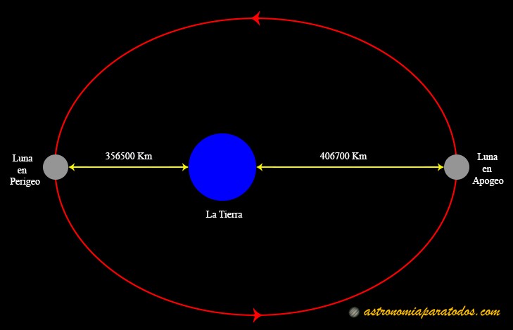 Órbita de La Luna