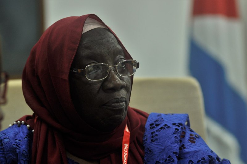 Embajadora de Gambia en Cuba, Kujejatou K.B. Manneh. Foto: ACN