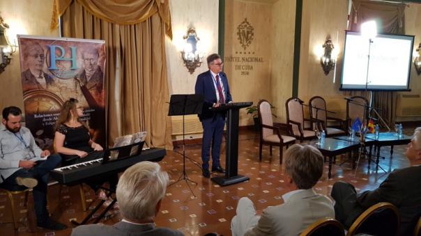 Homenaje a Alejandro de Humboldt en La Habana