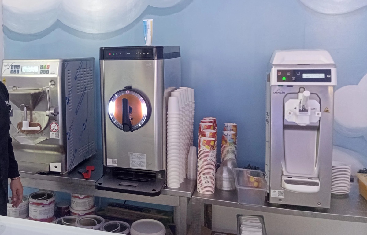 Heladería “A La Turca”,  en El Vedado, emprendimiento que cuenta con tecnología instalada por la empresa PMS.