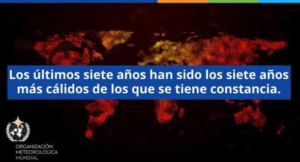 Vigilancia del Clima: 2021: uno de los siete años más cálidos jamás registrados, según datos consolidados por la Organización Meteorológica Mundial (fuente: OMM)