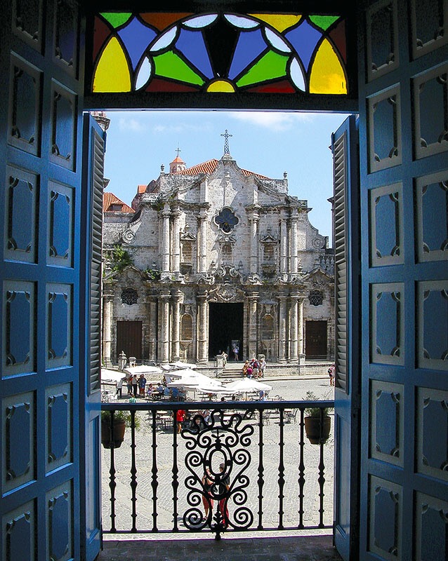 Vitrales de La Habana en espacios urbanos