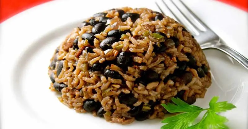 Arroz congrí o moro