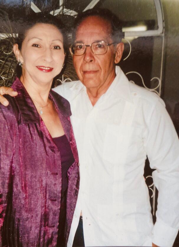 Aurora Bosch y Rafael Mirabal