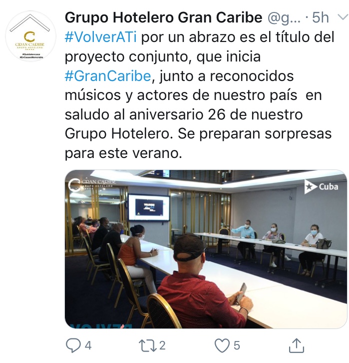 Gran Caribe en Twitter