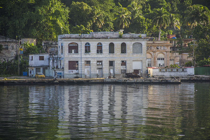 FOTO Casa de bombas que propulsa los alabañales de La habana hasta la Playa del Chivo