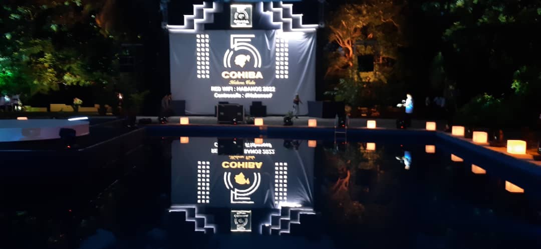 Coctel de bienvenida por el 55 aniversario de Cohiba