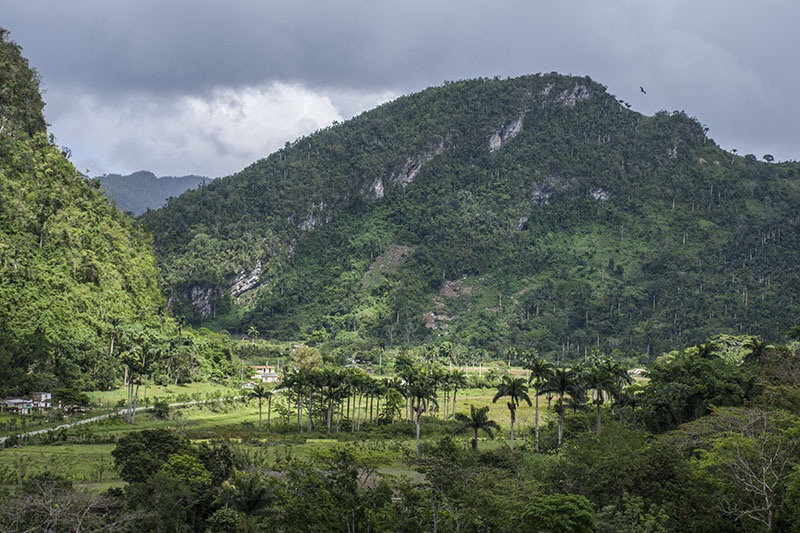 Paisaje alrededor del Lago Hanabanilla