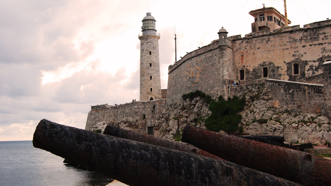 Castillo de Los tres reyes del Morro, en La Habana