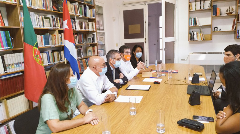 Firma de Memorando de Entendimiento entre Cuba y Portugal