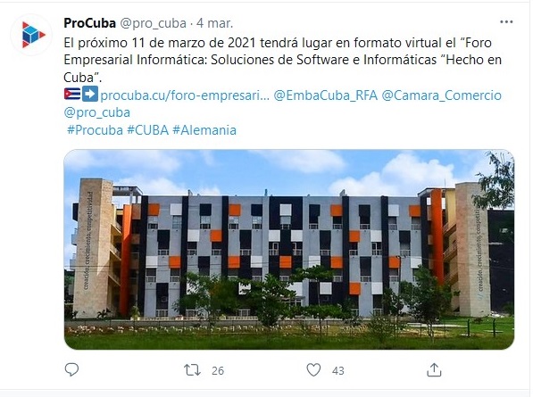 Hecho en Cuba- Twitt ProCuba
