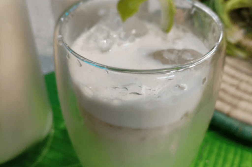 Mojito de ron con horchata