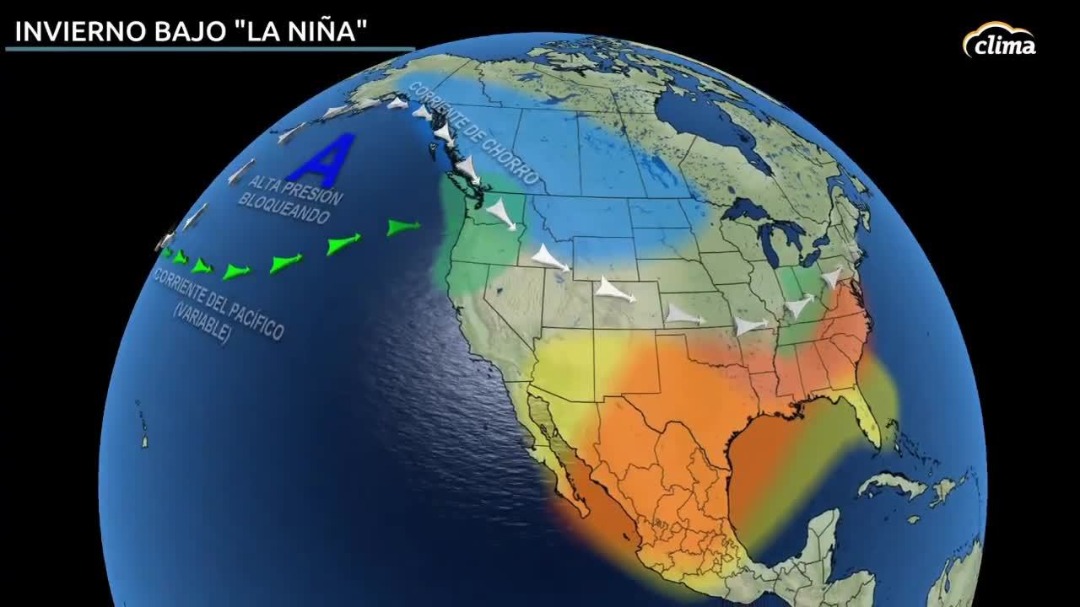 Invierno bajo la Niña