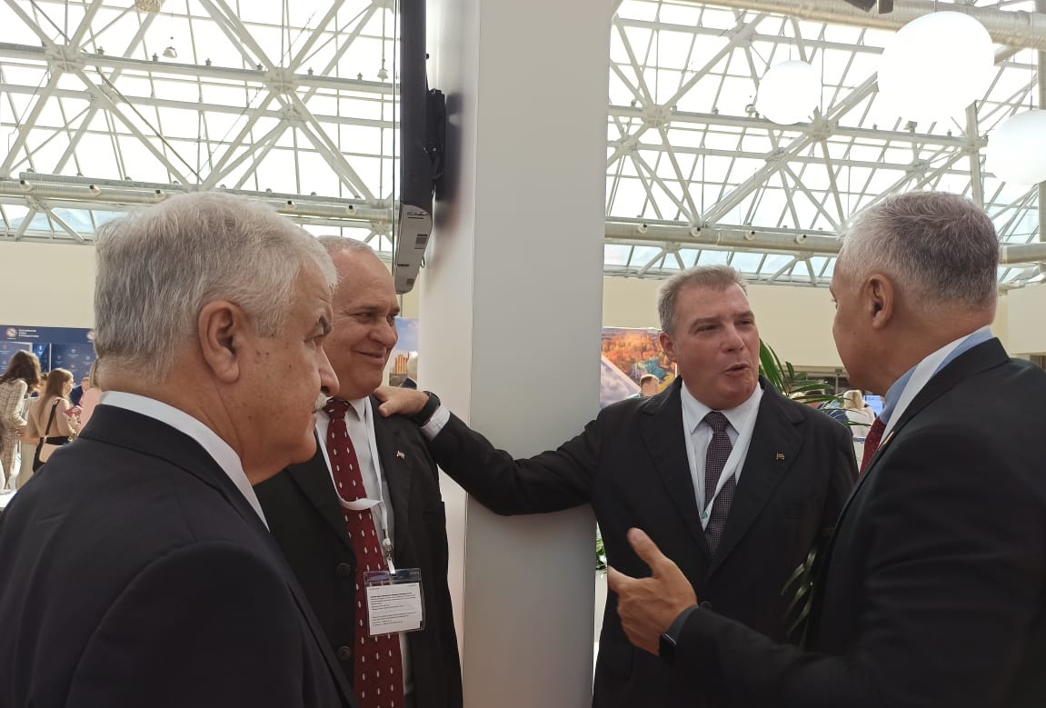 Ministro de Turismo, Juan Carlos García Granda, asiste a Feria Internacional de Turismo y Viajes Rusia 2022.