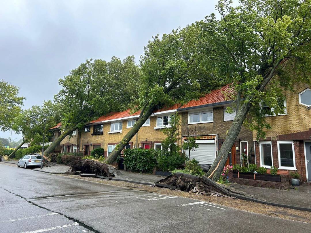 Tormenta en Países Bajos