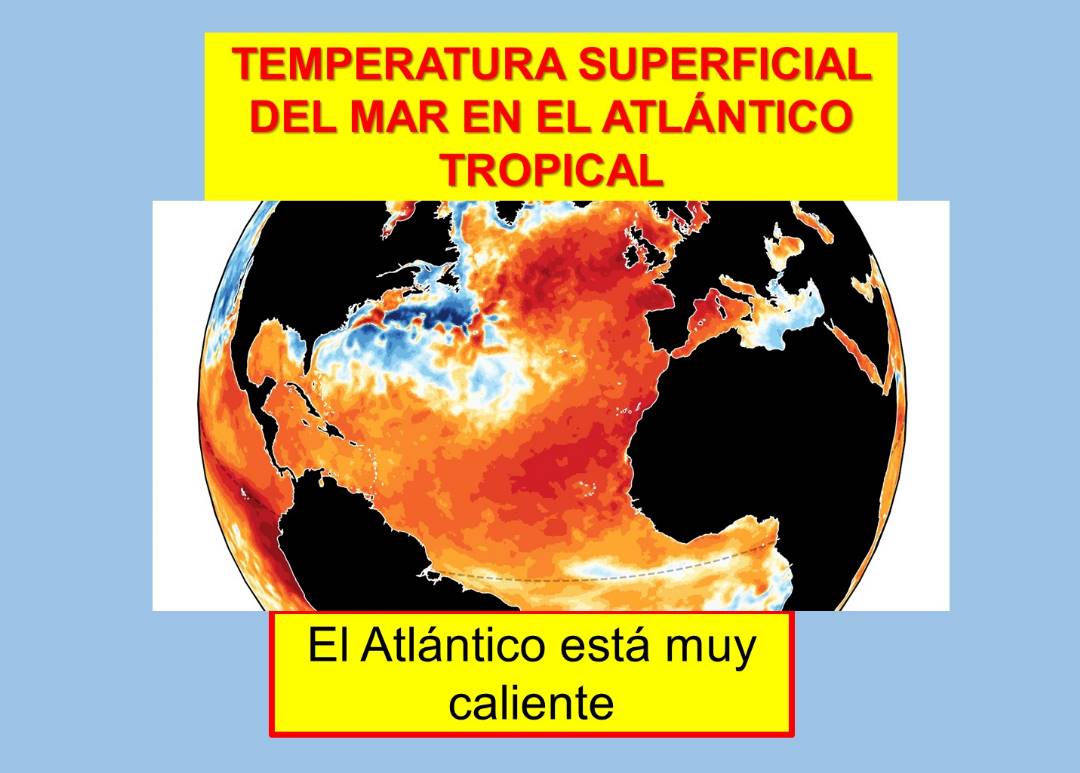 El Atlántico está caliente