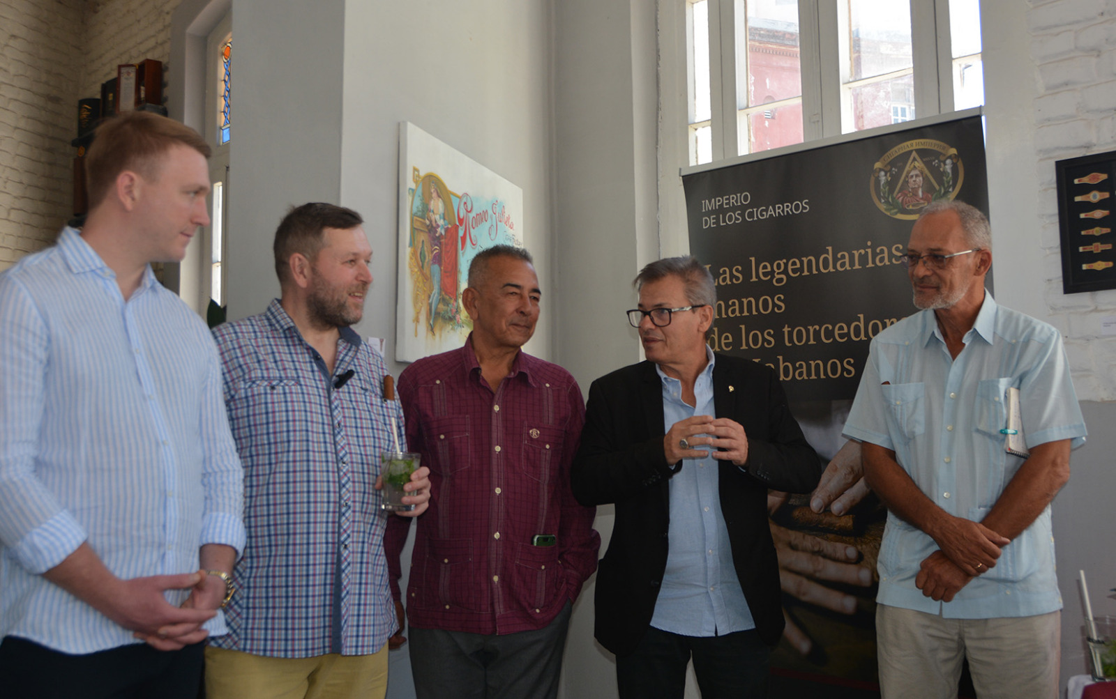 Dmitry Zakrzhevski, Dmitry Drutsa, Abel Expósito, Jesús Machín y Yuri Brizuela