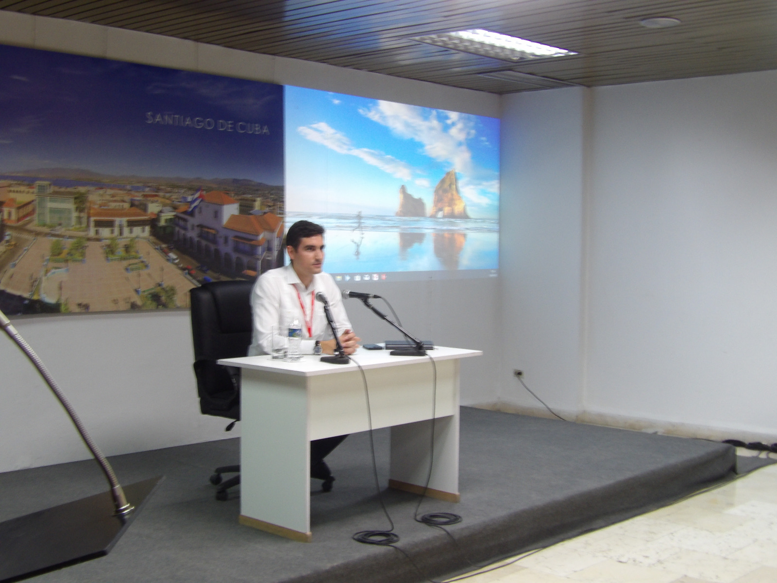 Carlos Luis Jorge Méndez, viceministro primero del Ministerio del Comercio Exterior y la Inversión Extranjera