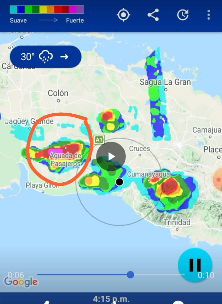 Línea de Tormentas Eléctricas