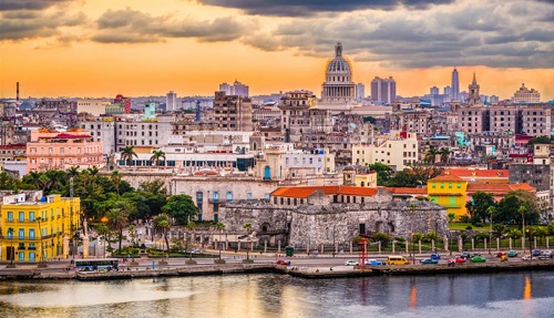 La Habana vista desde el mar