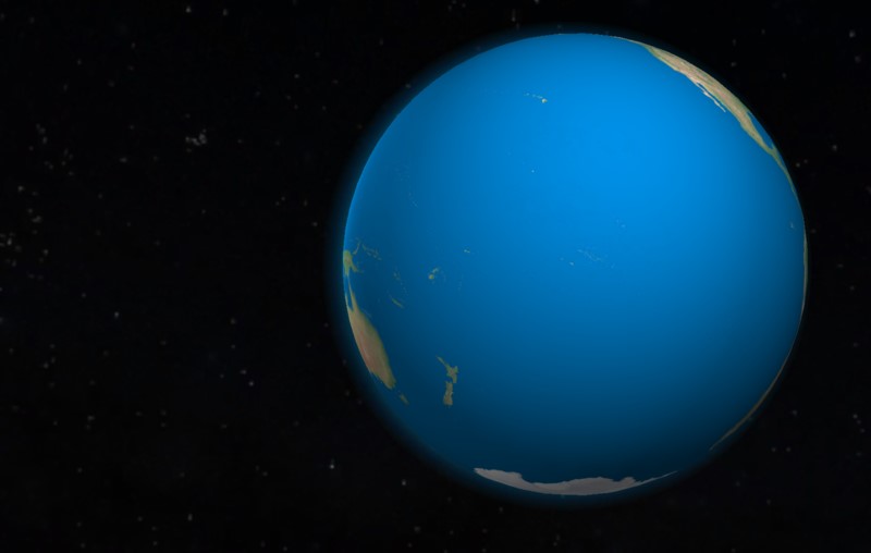 La Tierra azul