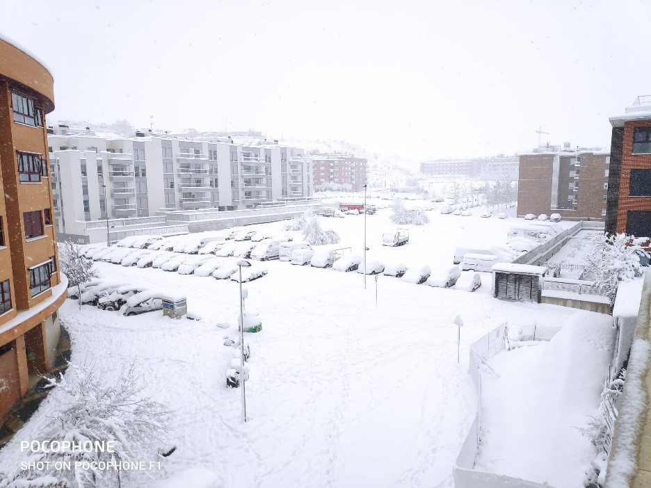 Nevada en Madrid y Arganda del Rey