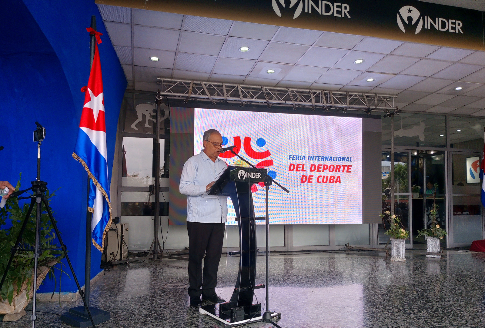 Osvaldo Vento Montiller, presidente del INDER