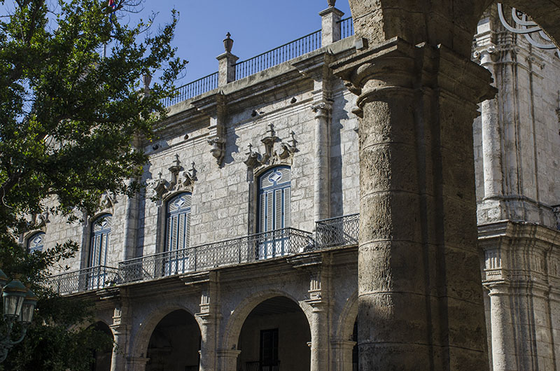 Vista del Palacio Capitanes Generales