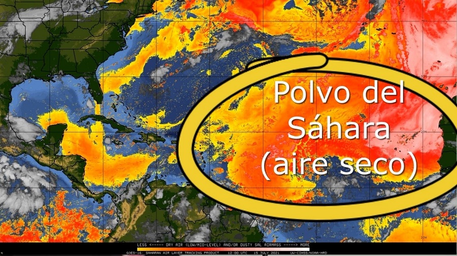 Polvo del Sahara