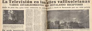 Solo había unos 40 televisores en Madrid en 20 de octubre de 1956 cuando comenzó “El Hombre del Tiempo”.