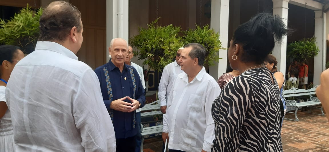 Grupo Excelencias realiza presentación en Casa del Caribe en Santiago de Cuba como parte del 41 Festival del Caribe.