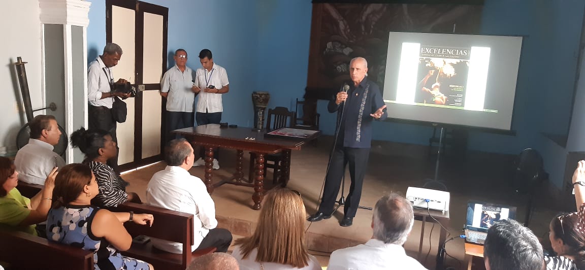 Grupo Excelencias realiza presentación en Casa del Caribe en Santiago de Cuba como parte del 41 Festival del Caribe.