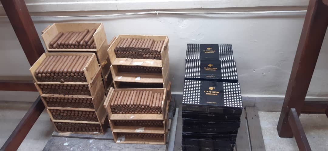 Visita a fábrica de tabaco torcido El Laguito.