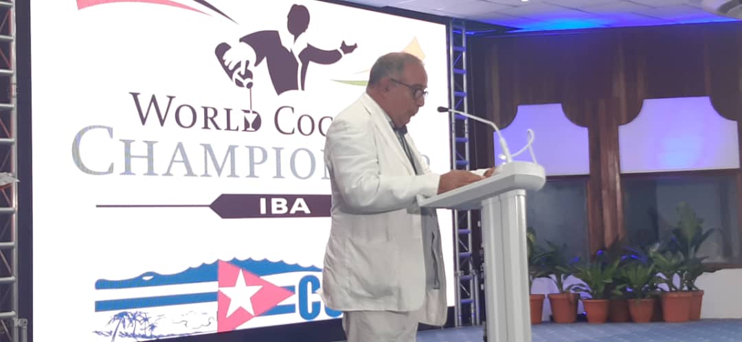 José Rafa Malem, presidente de la Asociación de Cantineros de Cuba