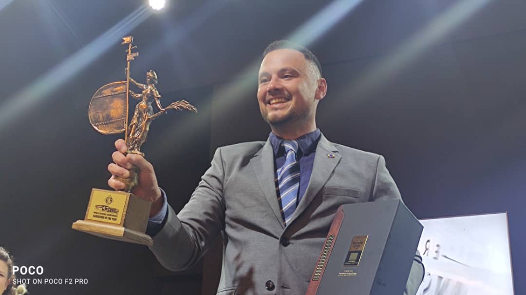 Andrew Watson (Suecia), campeón de estilo clásico en el Mundial de Coctelería.