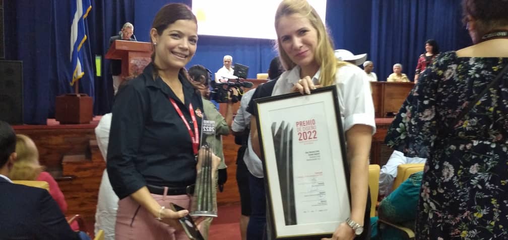 Havana Club reconocido con premio de diseño en Fihav 2022.