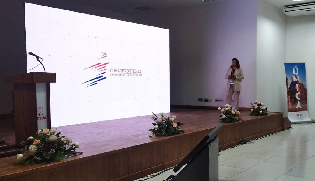 Gabriela García Alifano, directora de Desarrollo y Marketing de Cubadeportes