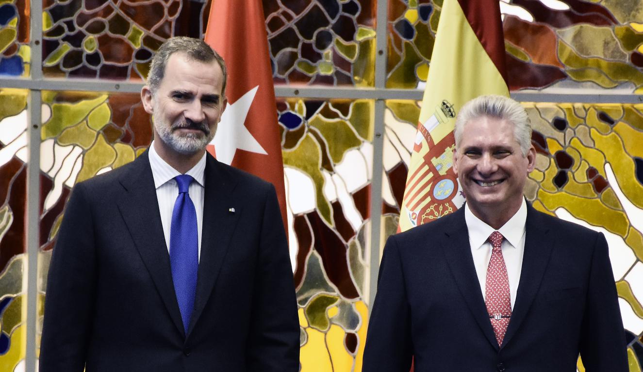 Reyes de España en Cuba
