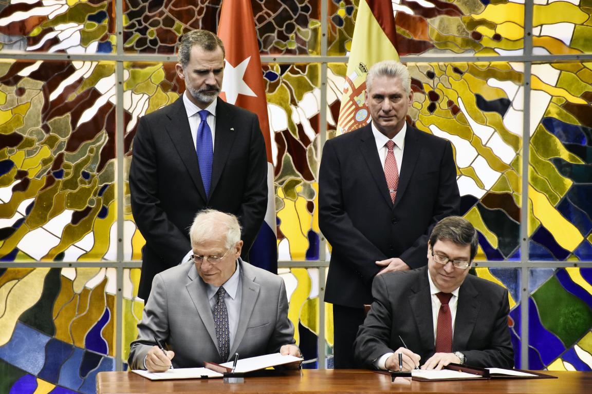 Reyes de España en Cuba
