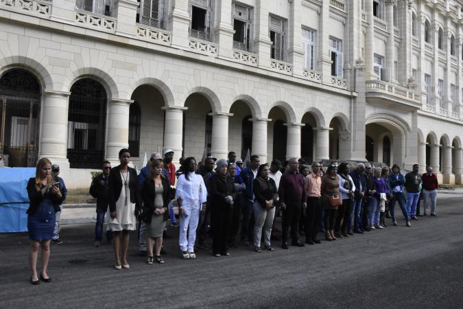 Trabajadores de la Empresa de Producciones Metálicas de La Habana