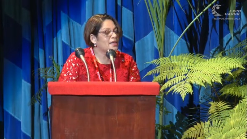 Lou-Anne Burns Martínez, embajadora de la República de Belice en Cuba y representante de Caricom.