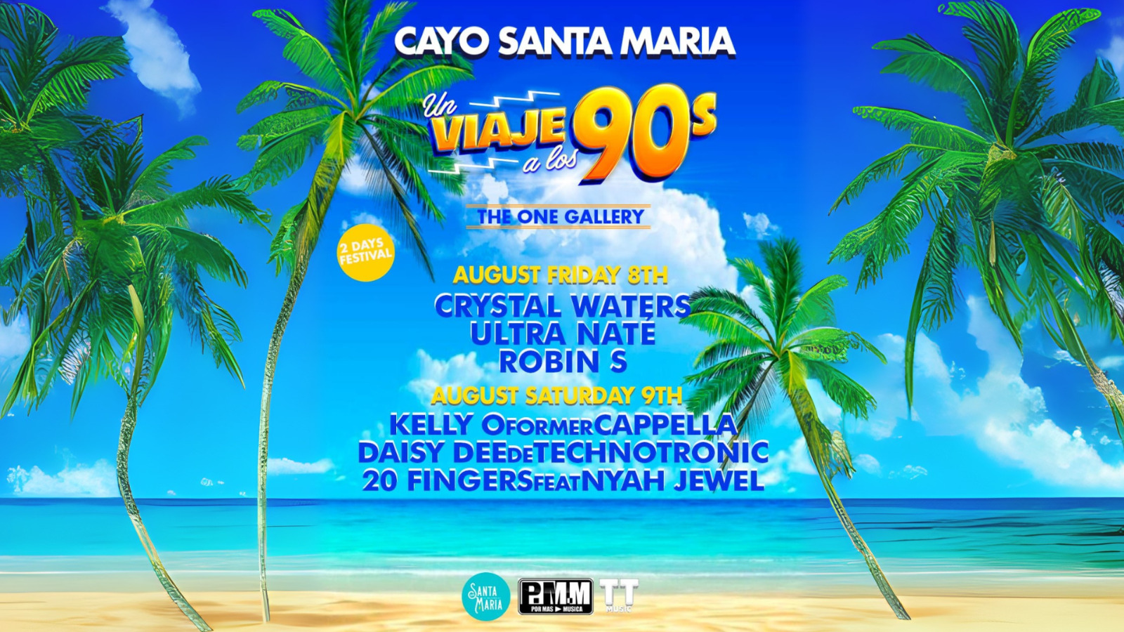Cayo Santa María revive los años 90 con un festival inolvidable