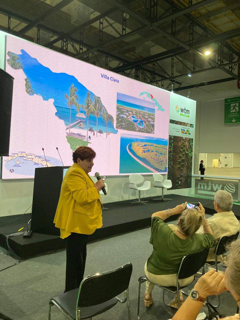 Ivis Fernández Peña, consejera de Turismo de Cuba para Brasil y otros mercados de América Latina