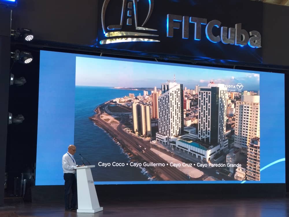 Presentación del Grupo Gaviota en FITCuba 2024.