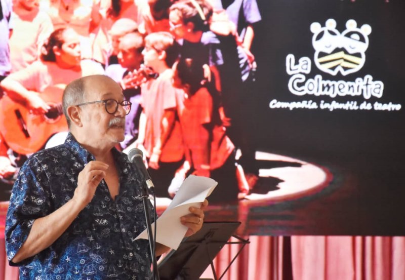 Silvio Rodríguez pronuncia las palabras de elogio
