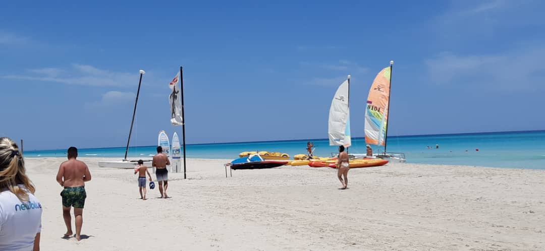 Las virginales playas de Varadero en la preferencia británica. Fotos: Raúl Abreu Acuña